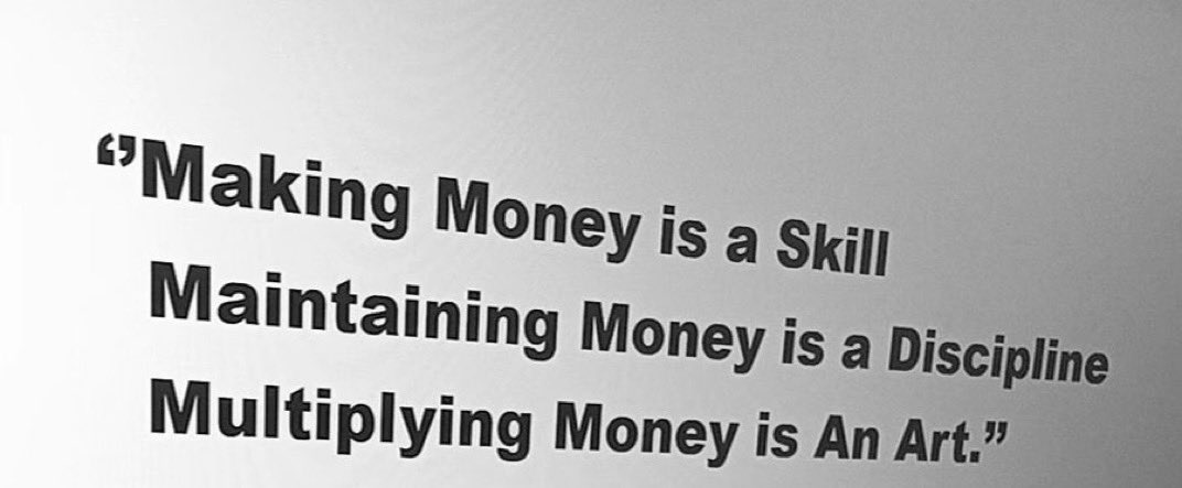 May God give us enough money but also give us the right ideas 💡
