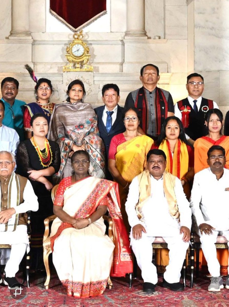 KaiheAwan's tweet photo. A long-held wish fulfilled.😇

I had the honour of attending the interaction session with eminent tribal personalities from different fields, hosted by Madam President Droupadi Murmu ji at Rashtrapati Bhavan, New Delhi.

Immensely grateful to Sir @SameerOraon16 ji, National STMorcha President and @TribalAffairsIn  for giving me the  privilege to speak on behalf of Nagaland State.

@rashtrapatibhvn