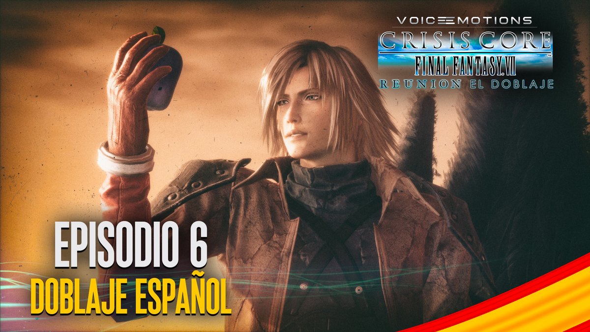 🔴 Voice Emotions (@voiceemotions) on Twitter photo ☄️¡¡En esta ocasión lo traemos EN LUNES. Ya vamos por el EPISODIO 6 de la serie de CRISIS CORE REUNION con fantásticas voces en Español!!
🡆 youtu.be/_W9oe0JJgRc
En este episodio contamos con las participaciones de:
🎙️ Zack: Dani Oliver
🎙️ Cloud: <a href="/Jordialca_/">Jordi Alcañiz Camarena</a>
🎙️ Aeris: ☄️¡¡En esta ocasión lo traemos EN LUNES. Ya vamos por el EPISODIO 6 de la serie de CRISIS CORE REUNION con fantásticas voces en Español!!
🡆 youtu.be/_W9oe0JJgRc
En este episodio contamos con las participaciones de:
🎙️ Zack: Dani Oliver
🎙️ Cloud: <a href="/Jordialca_/">Jordi Alcañiz Camarena</a>
🎙️ Aeris: