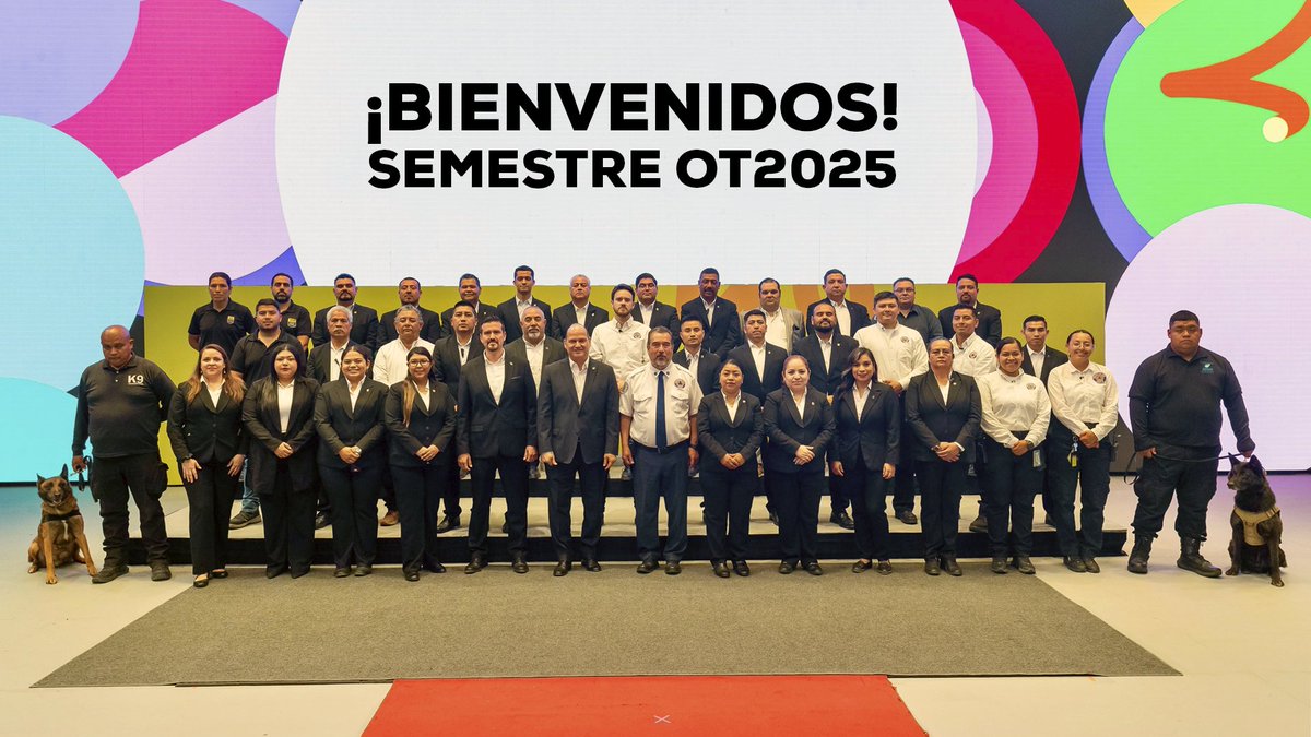 De parte de todo el equipo Operativo de Seguridad, equipo K-9 y Protección Civil, les damos la bienvenida al semestre OT2025.
Deseamos que este semestre esté lleno de grandes logros profesionales. ¡Les recordamos que estamos para servirles y apoyarlos en lo que necesiten!
#UDEM