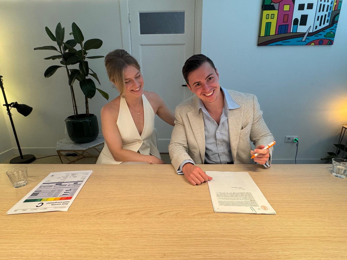 Ondanks de verziekte huizenmarkt, toch als starter die koopwoning in het centrum van Utrecht weten te kopen.