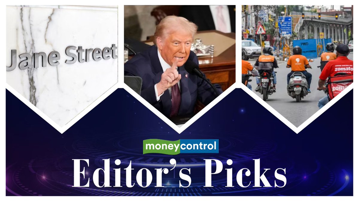 Moneycontrol (@moneycontrolcom) on Twitter photo #EditorsPicks | š Jane Street under the tax scanner, delivery blues hit quick commerce, and studying abroad gets costlier for Indian studentsābig stories making headlines!
<a href="/nalinmehta/">Nalin Mehta</a> breaks down what these developments mean for markets, consumers, and policy in this weekās #EditorsPicks | š Jane Street under the tax scanner, delivery blues hit quick commerce, and studying abroad gets costlier for Indian studentsābig stories making headlines!
<a href="/nalinmehta/">Nalin Mehta</a> breaks down what these developments mean for markets, consumers, and policy in this weekās