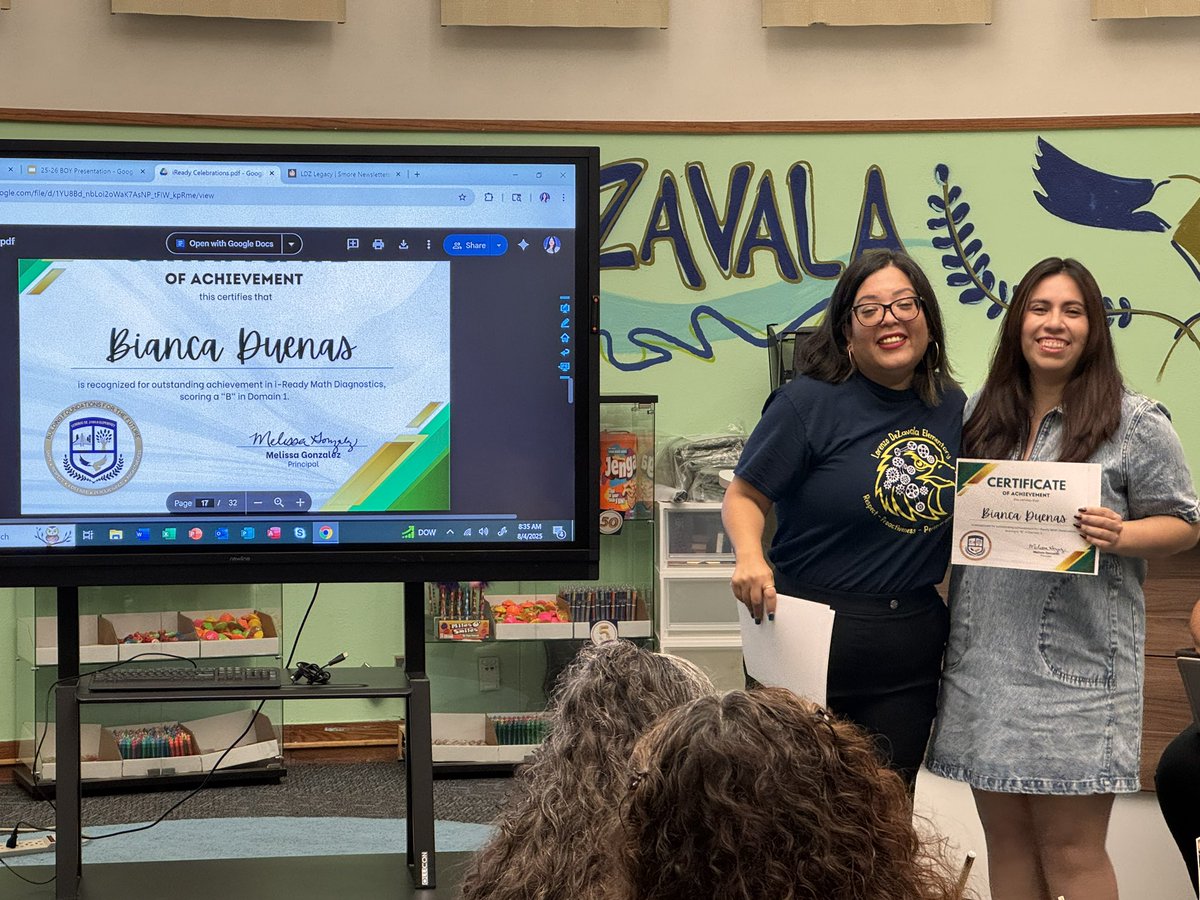 Dani Grimaldo (@_danigrim_) on Twitter photo So good to be back with the whole team! We are energized and ready to make a difference. IT’S PERSONAL! #LDZLegacy #RegionII #BuiltIIWin 🦅💛💙 <a href="/LDZ_Principal/">Melissa Gonzalez</a> <a href="/PathtoPinkston/">Path to Pinkston</a> So good to be back with the whole team! We are energized and ready to make a difference. IT’S PERSONAL! #LDZLegacy #RegionII #BuiltIIWin 🦅💛💙 <a href="/LDZ_Principal/">Melissa Gonzalez</a> <a href="/PathtoPinkston/">Path to Pinkston</a>