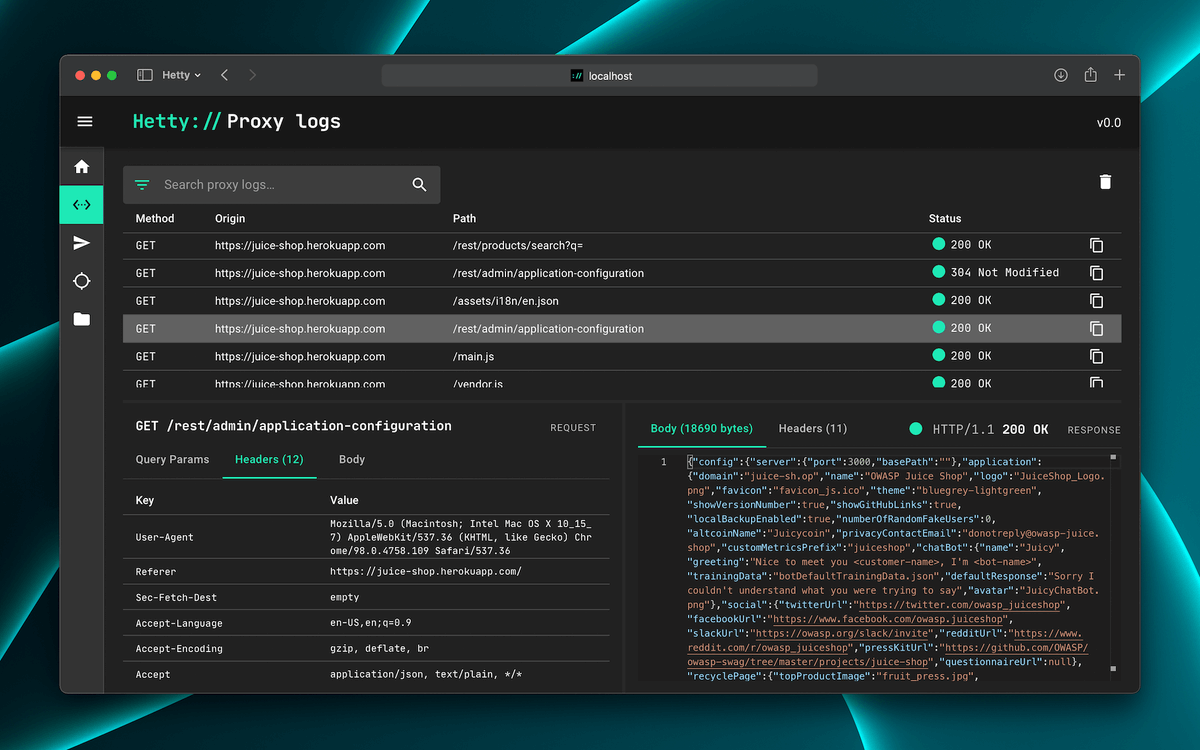 midudev's tweet image. Brutal herramienta de ciberseguridad de código abierto.
Ideal para Infosec y Bug Bounty:

✓ Cliente HTTP para editar/repetir peticiones
✓ Proxy MITM con logs y búsqueda
✓ Intercepta y revisa respuestas
✓ Con interfaz web

→ github.com/dstotijn/hetty