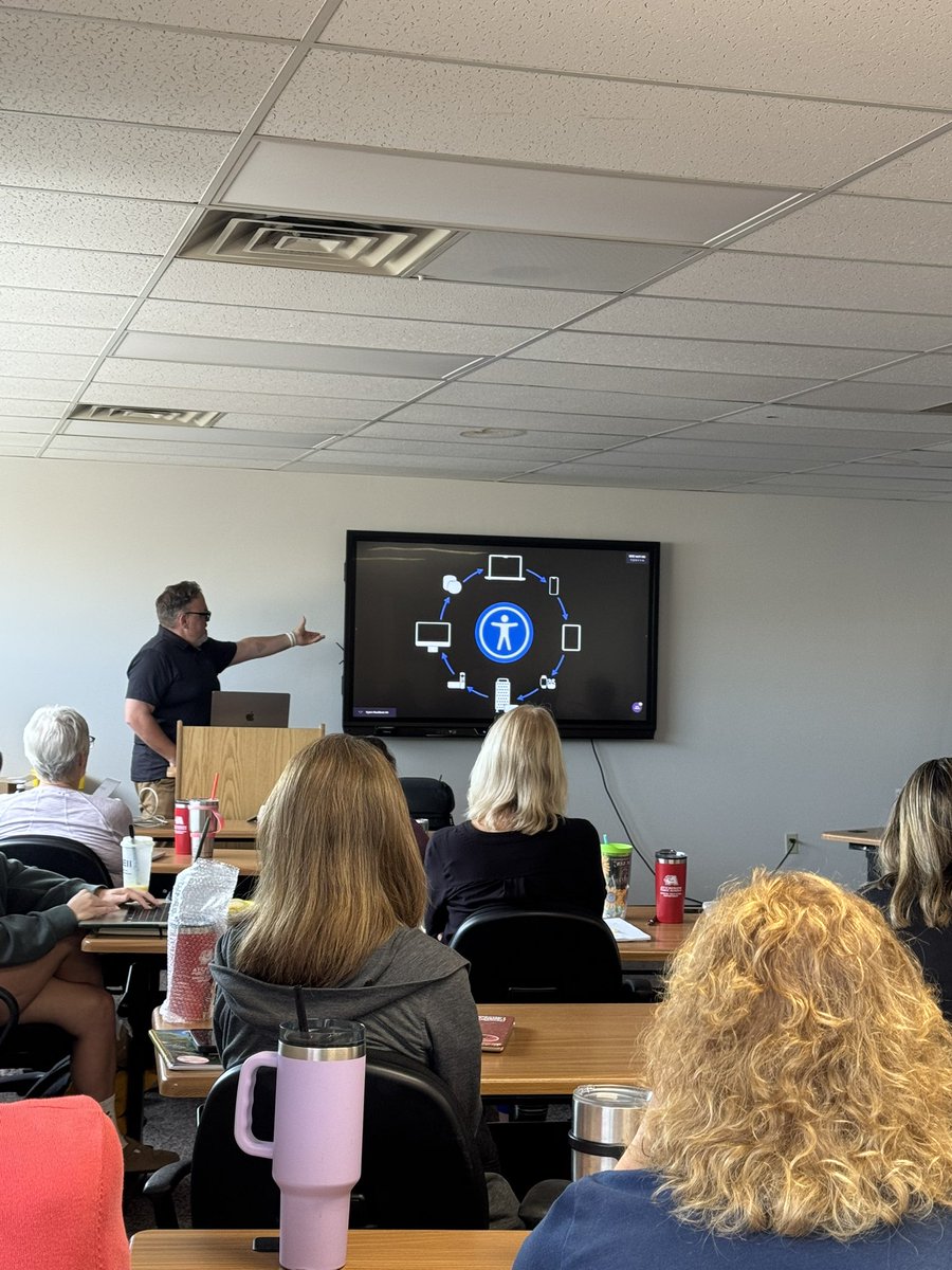 nhoneywell409's tweet image. @kylepace kicking off the 2025-26 Special Ed. Summit with accessibility to empower all learners! #WeAre409 #inclusion #accessibility @AtchisonPublic