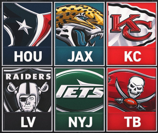 Equipos cuyos entrenador no han ganado el premio de 'Coach Of The Year'.
Sorprende y mucho el caso de los Chiefs con Andy Reid.