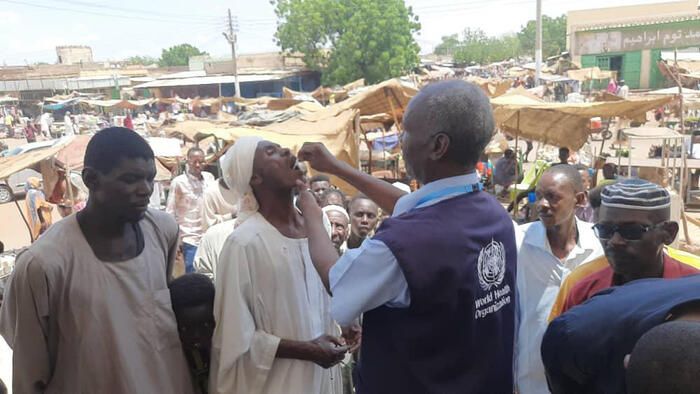 . <a href="/UNICEF/">UNICEF</a> requests unrestricted access to address cholera outbreak in Sudan’s North Darfur State buff.ly/yaBdcvc 
📷: WHO