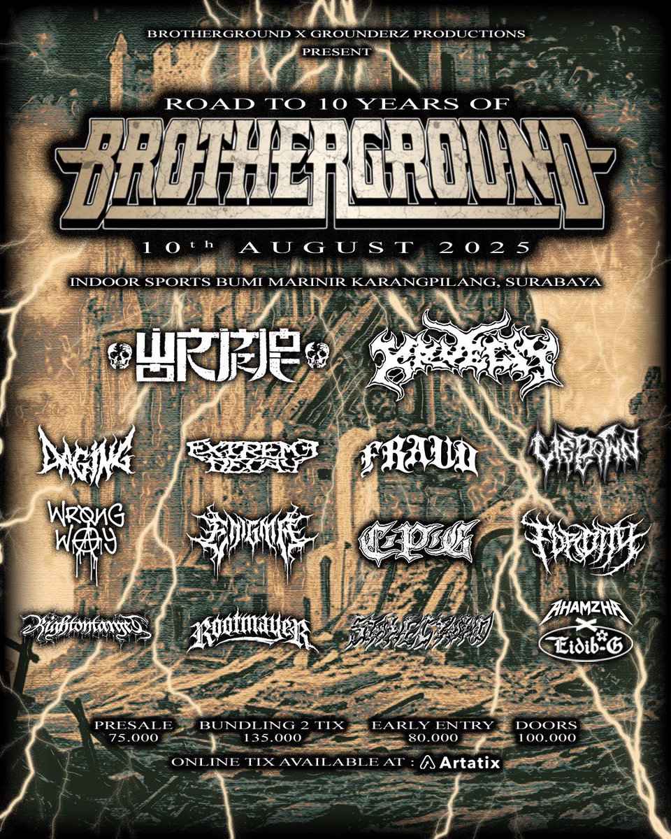 BROTHERGROUND 10 AUGUST 2025