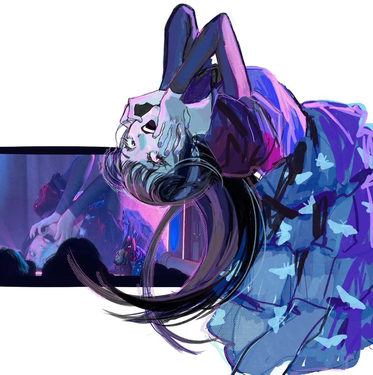 百花ちゃんのパフォーマンスに釘付けだった…🩵