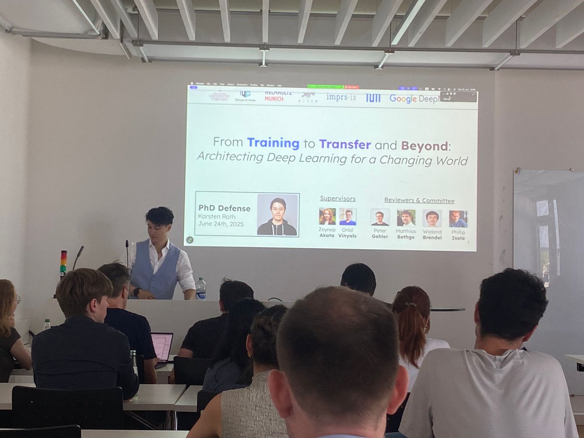 confusezius's tweet image. 💫 After four PhD years on all things multimodal, pre- and post-training, I’m super excited for a new research chapter @GoogleDeepMind 🇨🇭!
Biggest thanks to @zeynepakata and @OriolVinyalsML for all the guidance, support, and incredibly eventful and defining research years ♥️!
