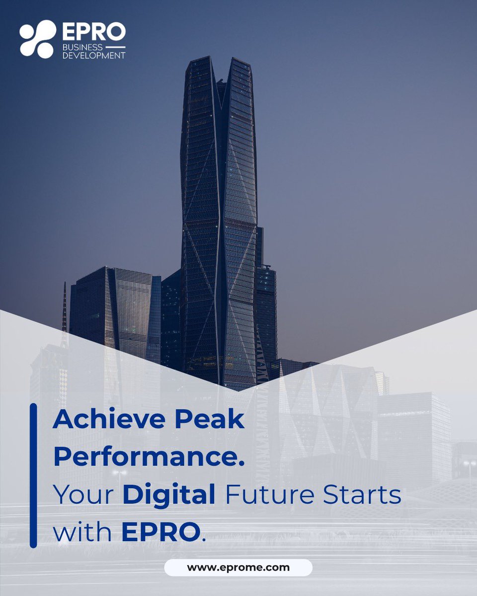 EPRO_ME's tweet image. Experience unparalleled efficiency and focus on what truly drives your success. Discover Your Efficiency. Contact EPRO Today. #DigitalExcellence #EPROPerformance #OptimizedOperations #FutureReady #BusinessSuccess