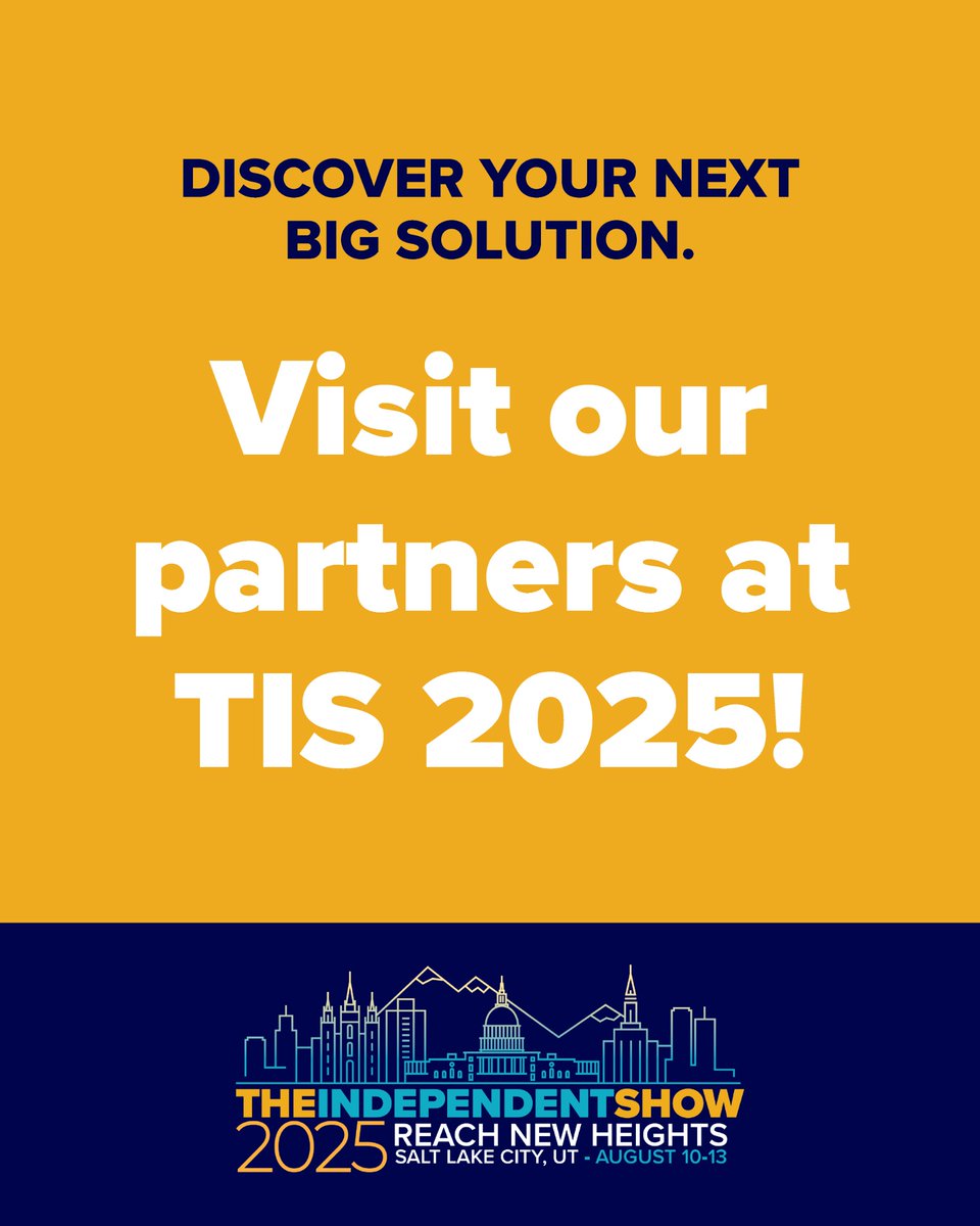 At #TIS25 our partners are bringing cutting-edge solutions made specifically for independent operators. This is your chance to discover exciting new products and services designed to boost your growth and better serve your communities. Register here: okt.to/qxSCZr