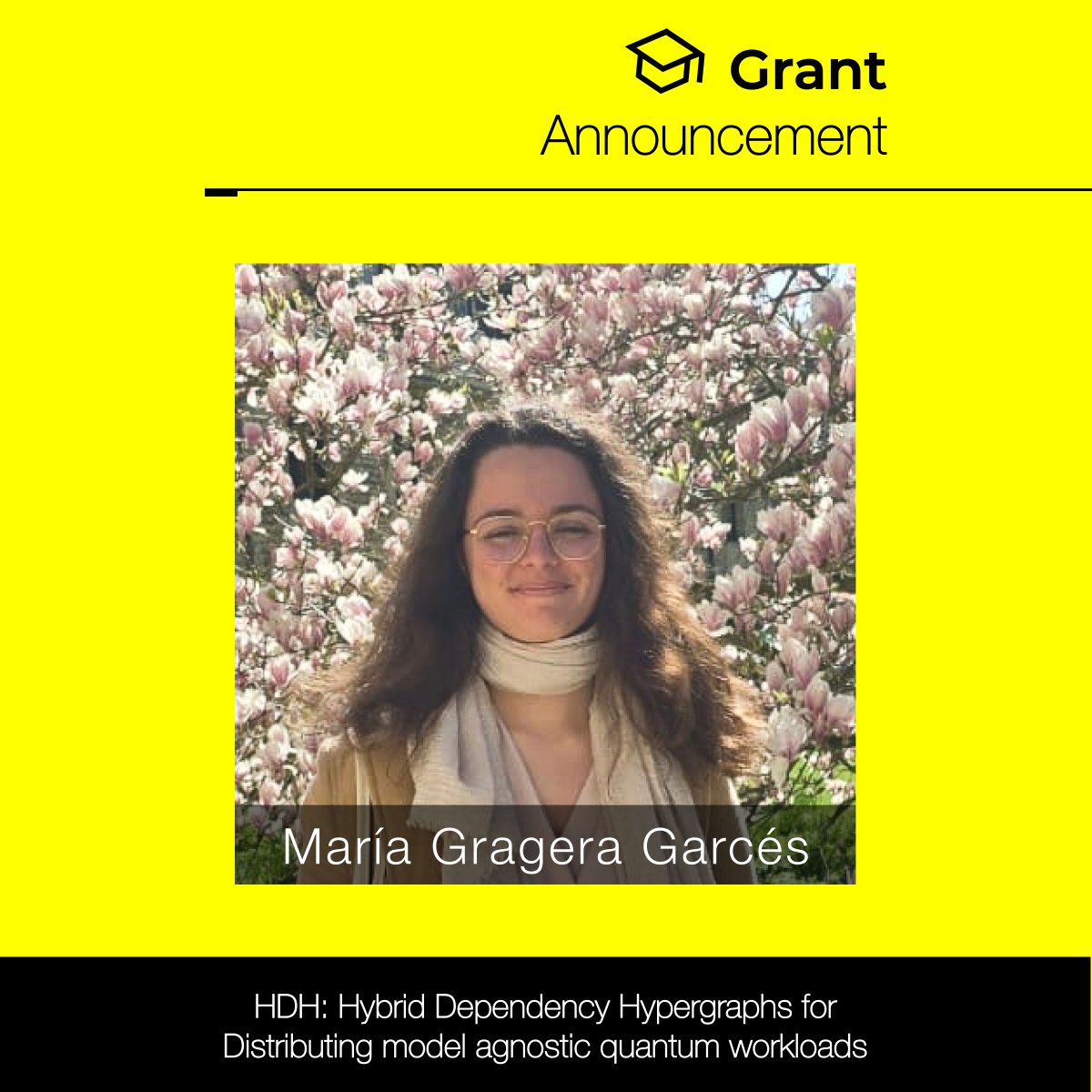 📣 New grant awarded to 𝗠𝗮𝗿𝗶𝗮 𝗚𝗿𝗮𝗴𝗲𝗿𝗮 𝗚𝗮𝗿𝗰𝗲𝘀 for the project 𝗛𝗗𝗛: 𝗛𝘆𝗯𝗿𝗶𝗱 𝗗𝗲𝗽𝗲𝗻𝗱𝗲𝗻𝗰𝘆 𝗛𝘆𝗽𝗲𝗿𝗴𝗿𝗮𝗽𝗵𝘀.
🔗: buff.ly/6A7fTJX
buff.ly/DdOtyPJ
🎓 UF Grants: buff.ly/Y84LJht 
📝 Apply: buff.ly/9REdw57