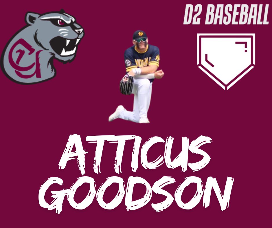 D2 Baseball (@diviibaseball) on Twitter photo OF Atticus Goodson (<a href="/GoodsonAtticus/">Atticus Goodson</a>) joins Concord from Walters State Community College. In just 108 plate appearances, Goodson mashed 11 home runs with 25 RBI. Goodson had 23 hits, 19 of them went for extra bases en route to a 1.307 OPS. OF Atticus Goodson (<a href="/GoodsonAtticus/">Atticus Goodson</a>) joins Concord from Walters State Community College. In just 108 plate appearances, Goodson mashed 11 home runs with 25 RBI. Goodson had 23 hits, 19 of them went for extra bases en route to a 1.307 OPS.