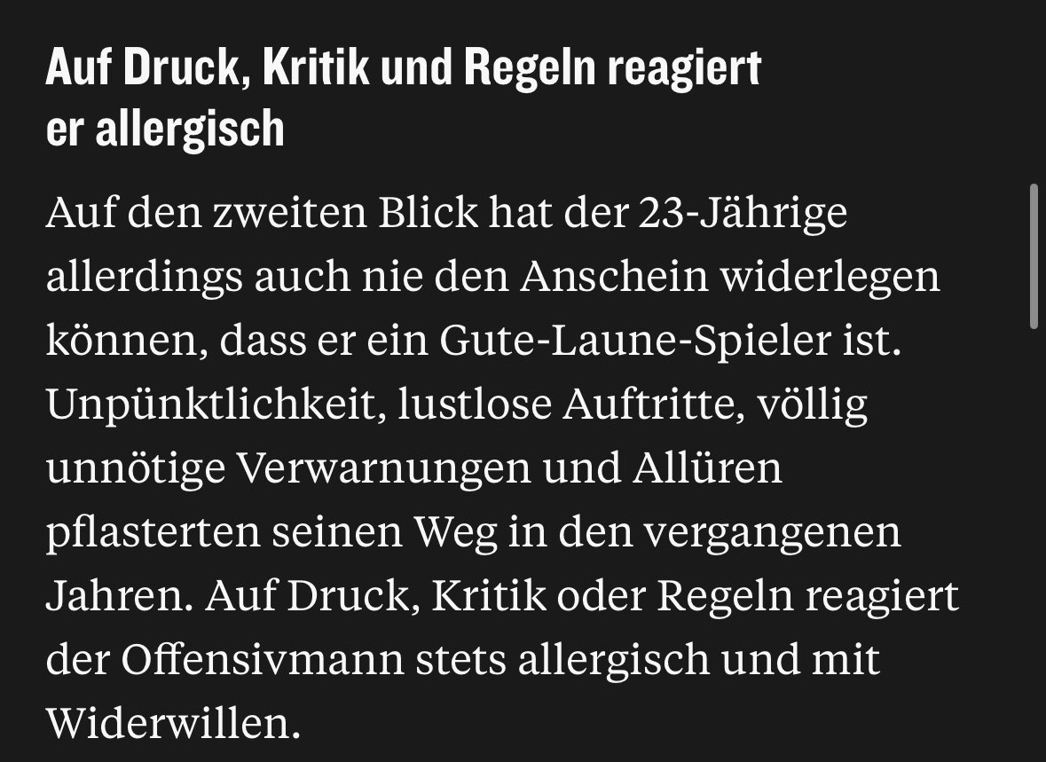 Stuttgart International (@70372cannstatt) on Twitter photo 🚨🚨
Lest euch das durch!
Moissidis hat es wieder getan.
Wie kann man so verbittert sein?
Meine Fresse, du bist so ein beschissen schlechter Journalist, das es kracht.
Der <a href="/kicker_VFB/">kicker ⬢ VfB Stuttgart</a> sollte sich schämen, sich so repräsentieren zu lassen.
Armselig.
#VfB 🚨🚨
Lest euch das durch!
Moissidis hat es wieder getan.
Wie kann man so verbittert sein?
Meine Fresse, du bist so ein beschissen schlechter Journalist, das es kracht.
Der <a href="/kicker_VFB/">kicker ⬢ VfB Stuttgart</a> sollte sich schämen, sich so repräsentieren zu lassen.
Armselig.
#VfB