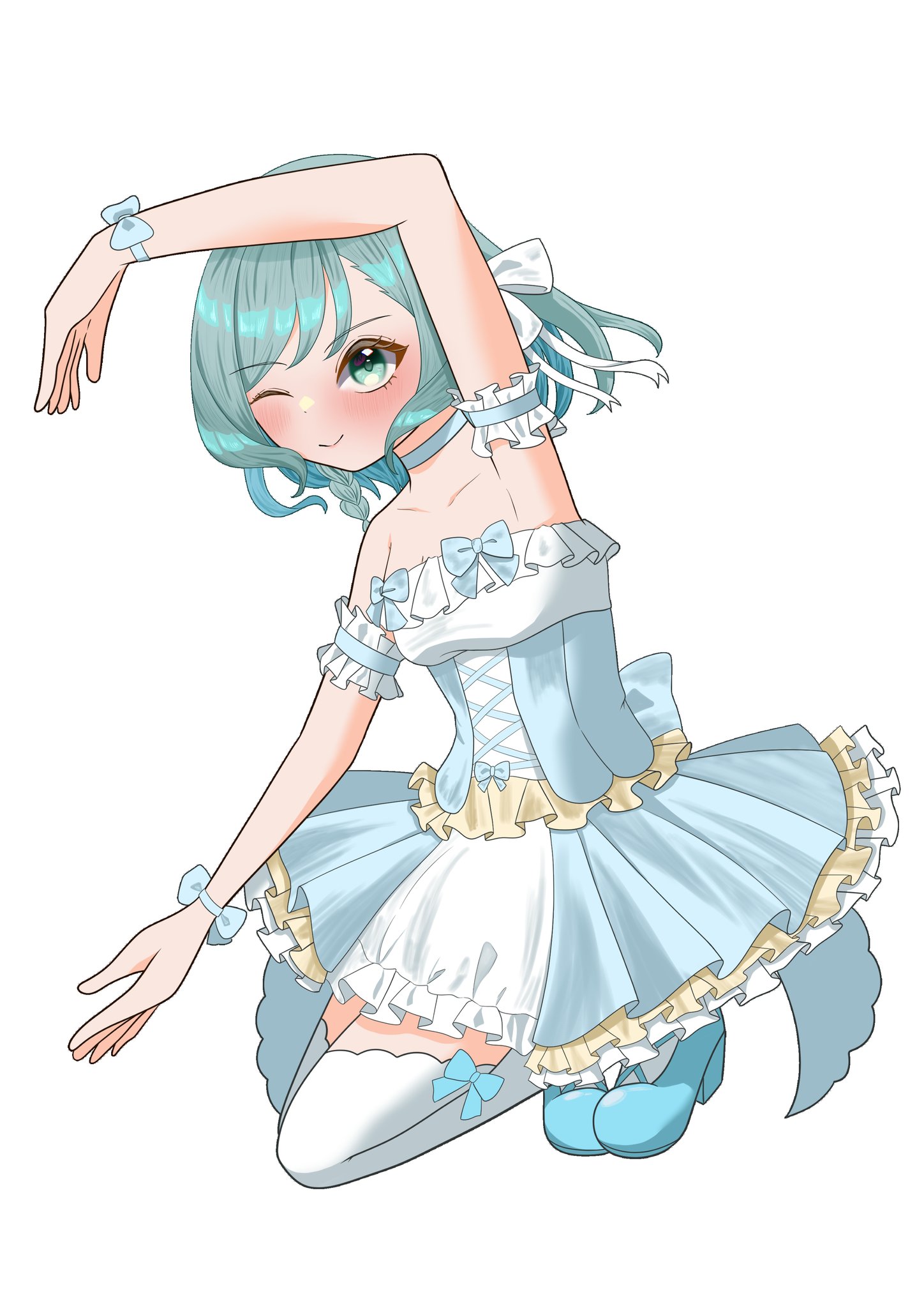 サイン付き♡しおの先生 極厚アクリルブロック♡コミケタペストリーアクリルスタンド お久しぶり先生描き下ろしニディガ展2KVタペストリー | NEEDY