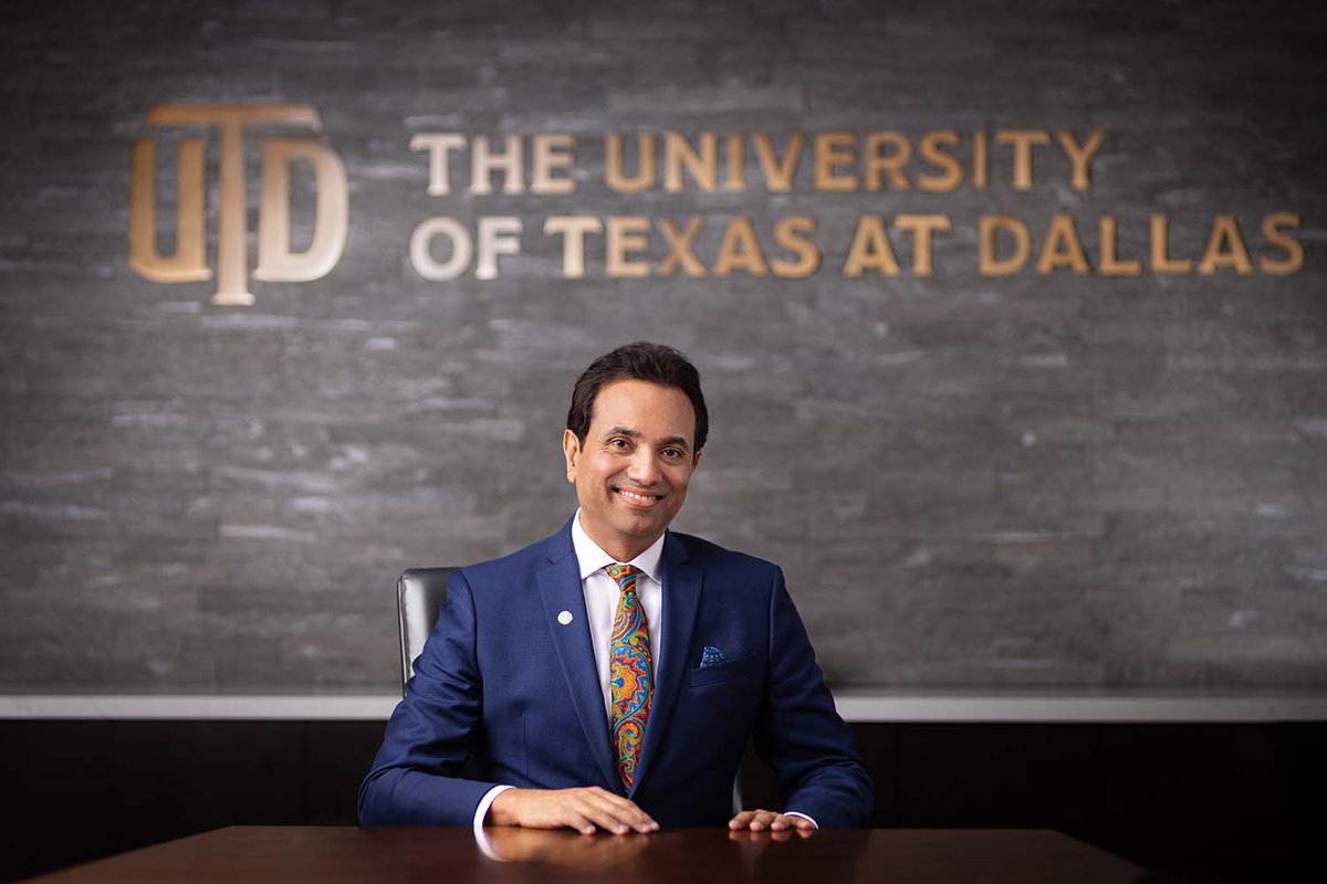 Today we welcome Dr. Prabhas V. Moghe as he begins his tenure as the sixth president of The University of Texas at Dallas. #Whoosh! Read his message to the Comet community: sites.utdallas.edu/emails/emails/…