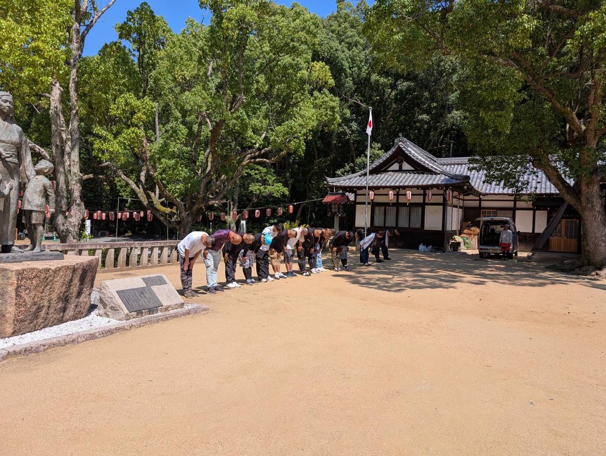 令和七年八月三日　岡山縣護國神社「萬燈みたま祭」準備奉仕

↓↓↓↓↓時局對策協議會HP↓↓↓↓↓
jitaikyou.org/%e5%a0%b1%e5%9…