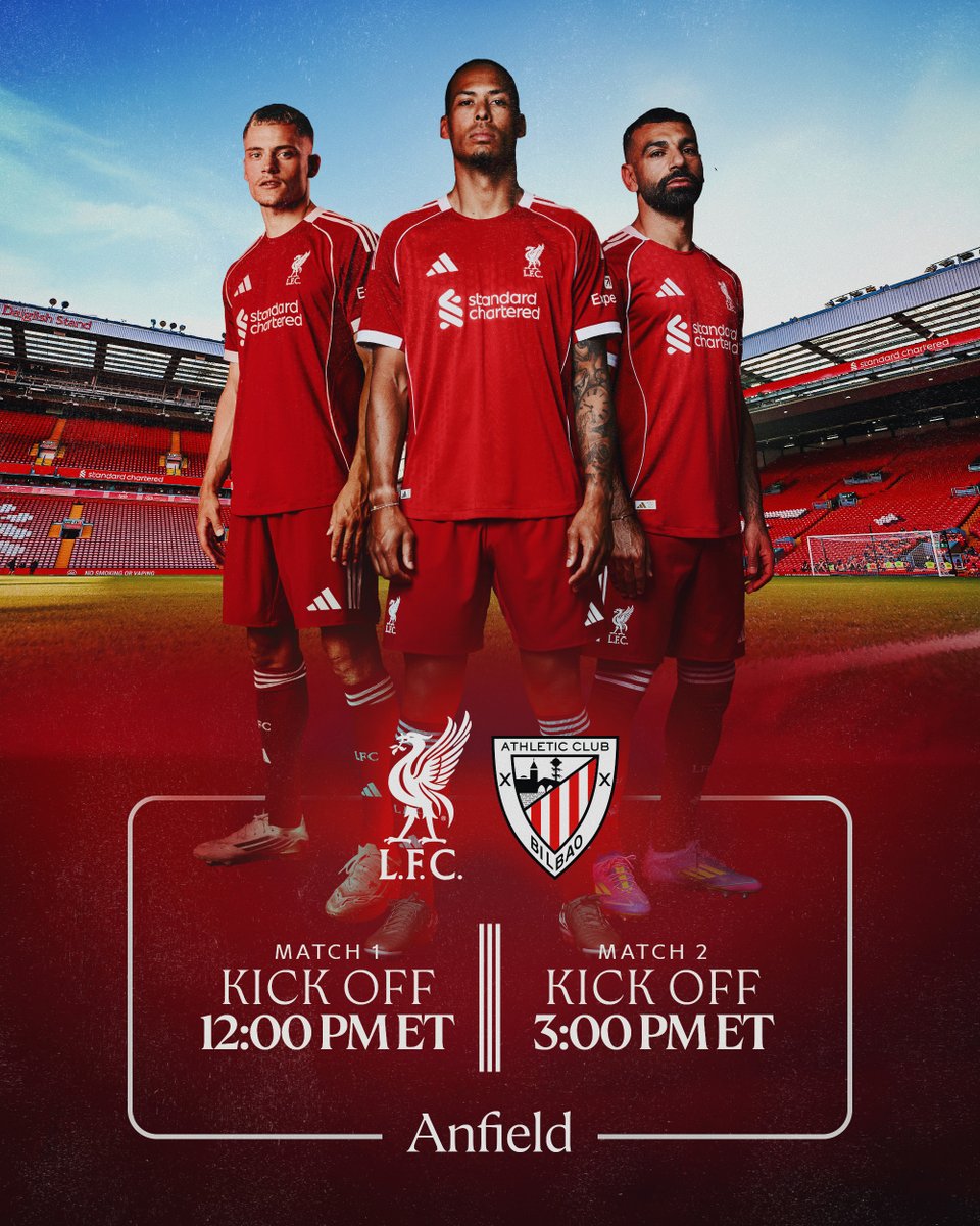 Let's play two 🤩

#WalkOn | #LFCPreSeason