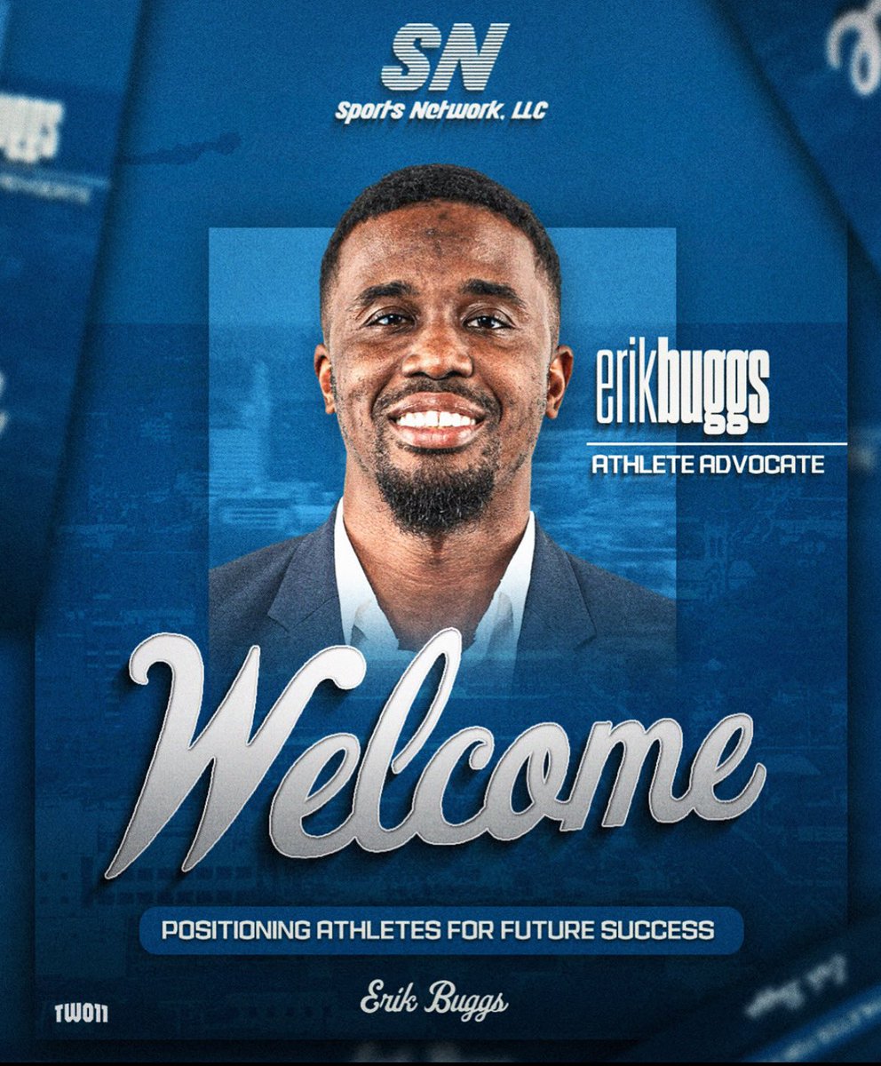 Sports Network LLC (@sportsnetllc) on Twitter photo Excited to Welcome <a href="/CoachEBuggs/">Erik Buggs</a> to the Sports Network Family! Excited to Welcome <a href="/CoachEBuggs/">Erik Buggs</a> to the Sports Network Family!