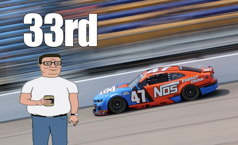 did ricky stenhouse jr get a top 20 tweet media