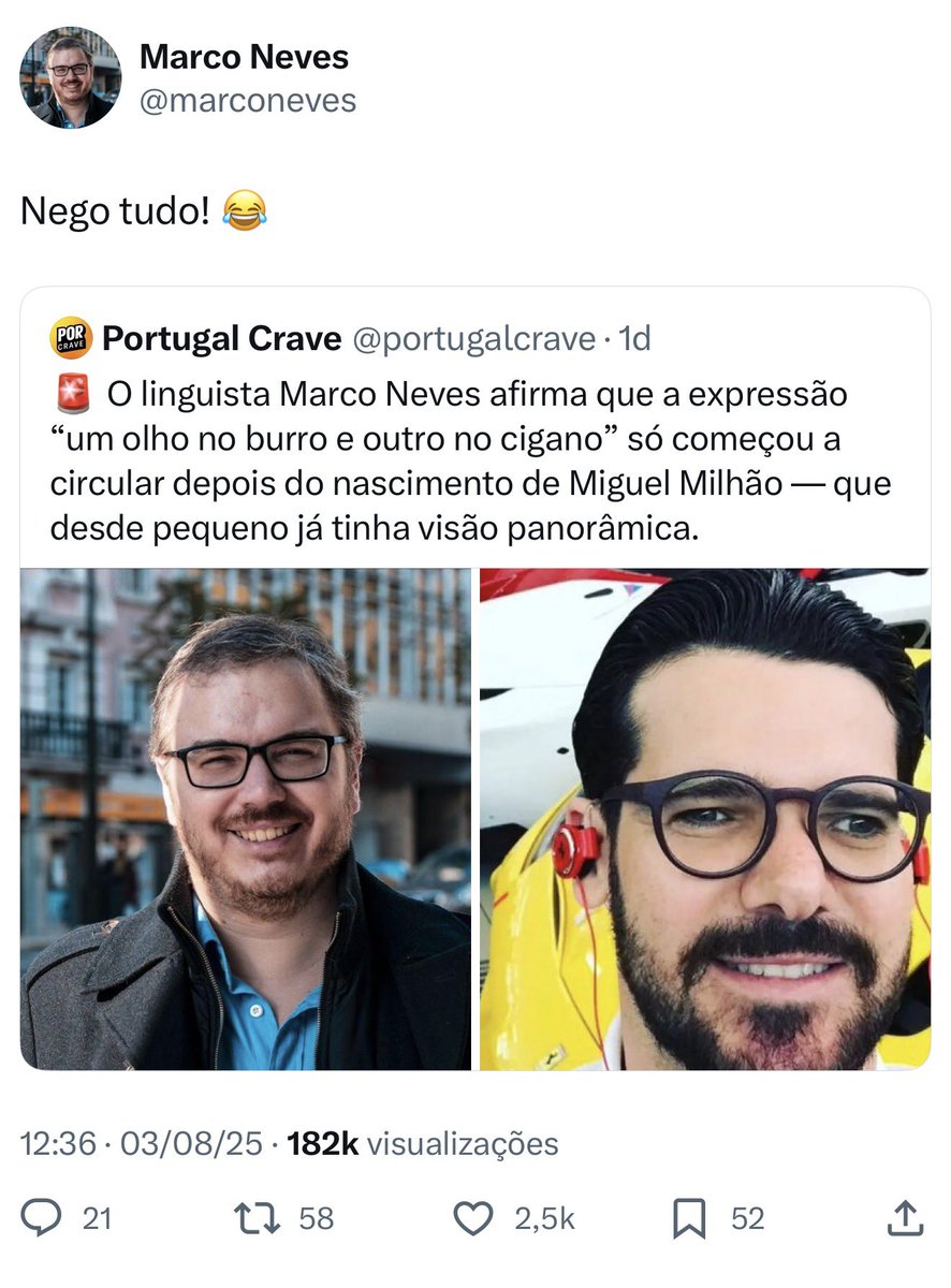 Ontem partilhei um post satírico por aqui apenas por ter achado engraçado ver o meu nome usado para uma (evidente) brincadeira. Percebi depois que muitas pessoas acharam mesmo que eu tinha dito a frase… O meu comentário a isto é: PLO AMOR DA SANTA!!! E não uso três pontos de
