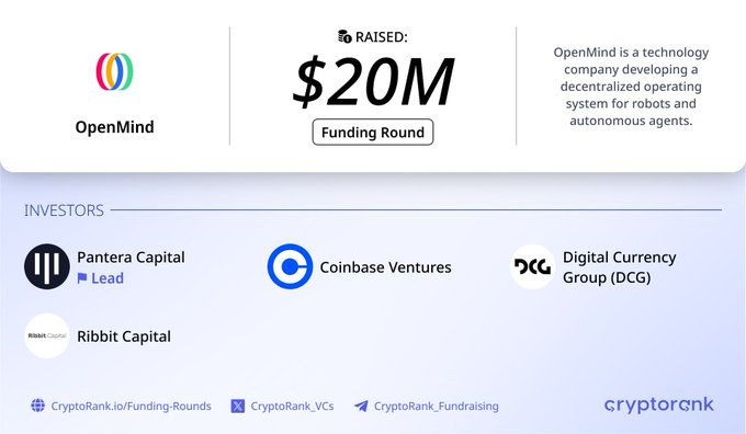 💫<a href="/openmind_agi/">OpenMind</a> Waitlist Program and OG role

A decentralized operating system for AI-enabled robots, raised $20M in funding from tier-1 VC like Pantera and Coinbase

▫️Join Fabric platform waitlist, connect your X and Discord, and complete onboarding tasks:
🔗