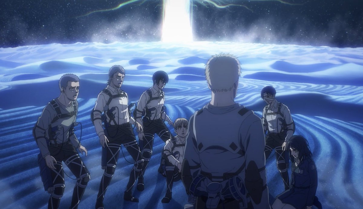 조사병단 전원
에렌의 의자빼기소환술 코어로 버텨냈는데
어떤 전사여성만 풀썩 주저앉은거 샹ㅋㅋ