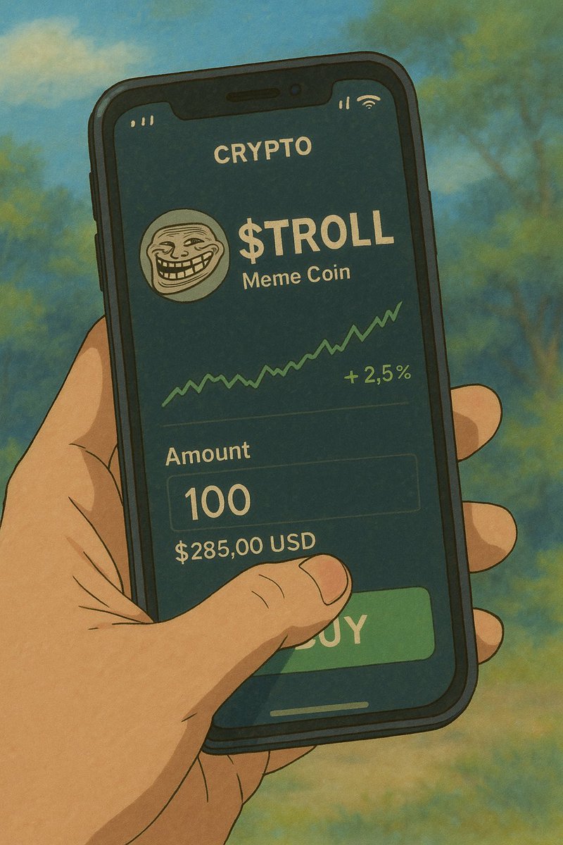 Imagine $troll listed on retail app with millennials with better jobs and liquidity who grew up with baby Internet and 4chan memes and troll face…  

They will read summary “Troll Father Meme like pepe and doge”  

They will compare market caps among them.

They will bid.