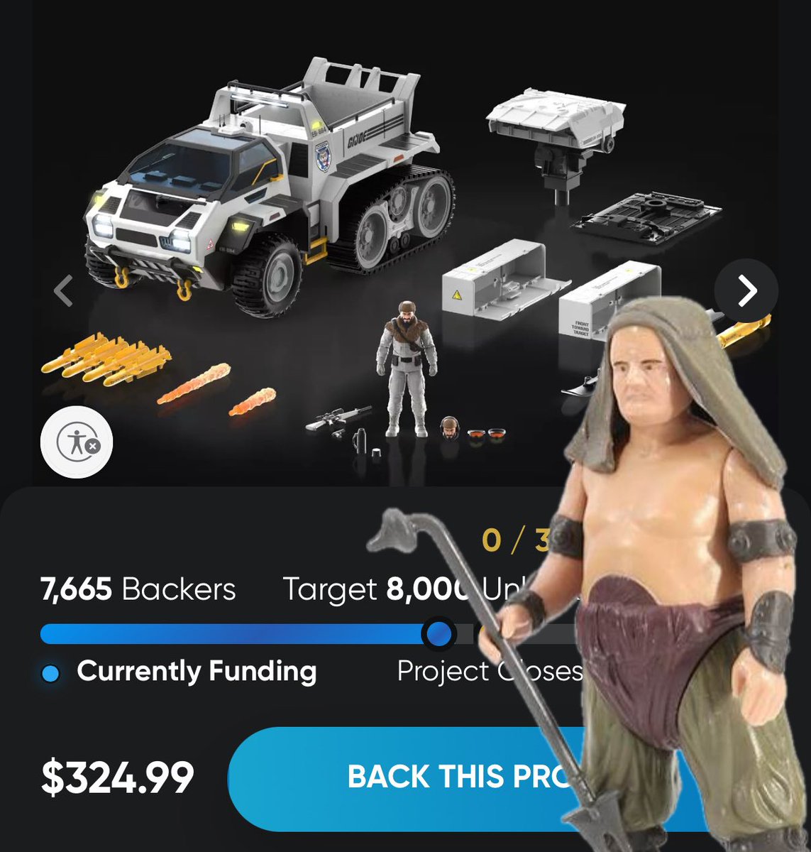 OakhurstStudios's tweet image. Question: is it time to add the Rancor Keeper? 
#haslab #hasbropulse #gijoe