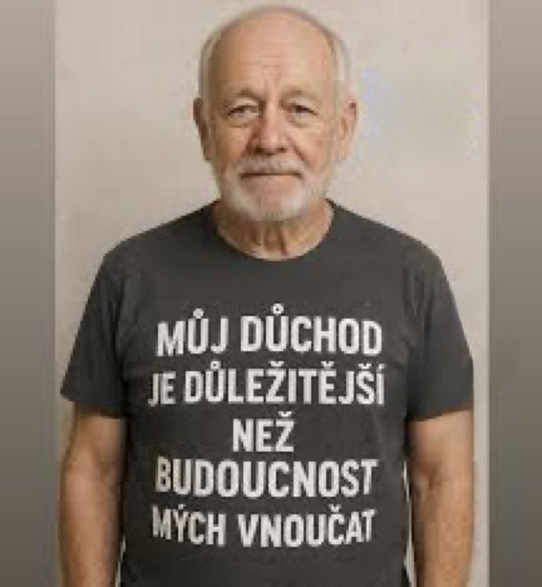 jirilobkowicz1's tweet image. Důchodci jako rukojmí populismu: Rozkrádají budoucnost, kterou už nebudou žít

Esej o tom, jak se minulost mstí přítomnosti – a ničí budoucnost. Esej o jedné nevyřčené pravdě české politiky

„Důchodci volí minulost. A my za to zaplatíme budoucností našich dětí.“

Před každými