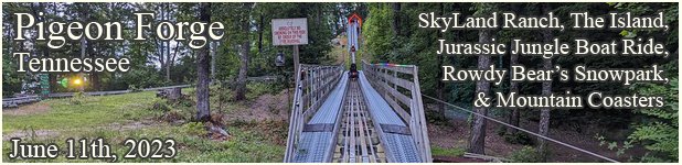 The next stop along the southeastern road trip is to Pigeon Forge, Tennessee, home to a multitude of mountain coasters and countless other attractions. I’m sure I only scratched the surface.
PIGEON FORGE: rollercoasterphilosophy.com/2023/pigeon-fo…