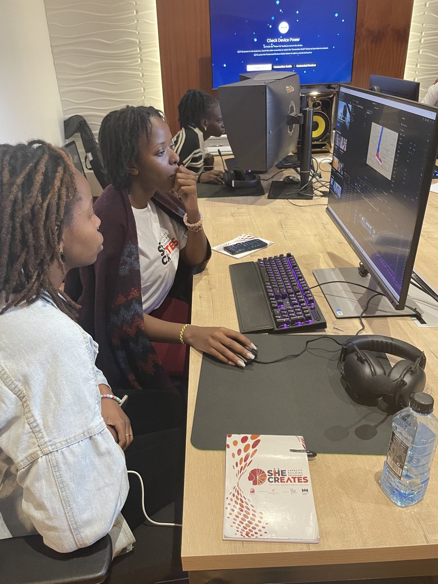 The latest session of the She Creates Programme brought together brilliance, mentorship and real creative power—it was about unlocking creative confidence and moving from inspiration to action  #skillbuilding #digitalcreatives <a href="/FranceinKenya/">FrenchEmbassyKenya</a> <a href="/AFKenya/">Alliance Française Nairobi</a>