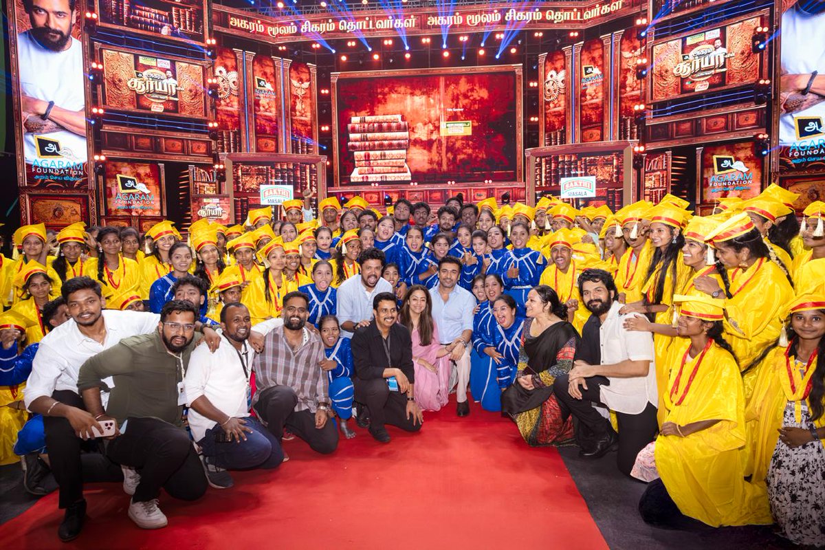 agasthi76's tweet image. #AgaramFoundation மூலம் பயனடைந்தவர்கள், நல்ல நிலையை அடைந்த பிறகு , தங்களை போன்ற பலருக்கும் உதவுதான் நன்றி கடன்.
#Suriya
#Jothika 
#Karthi