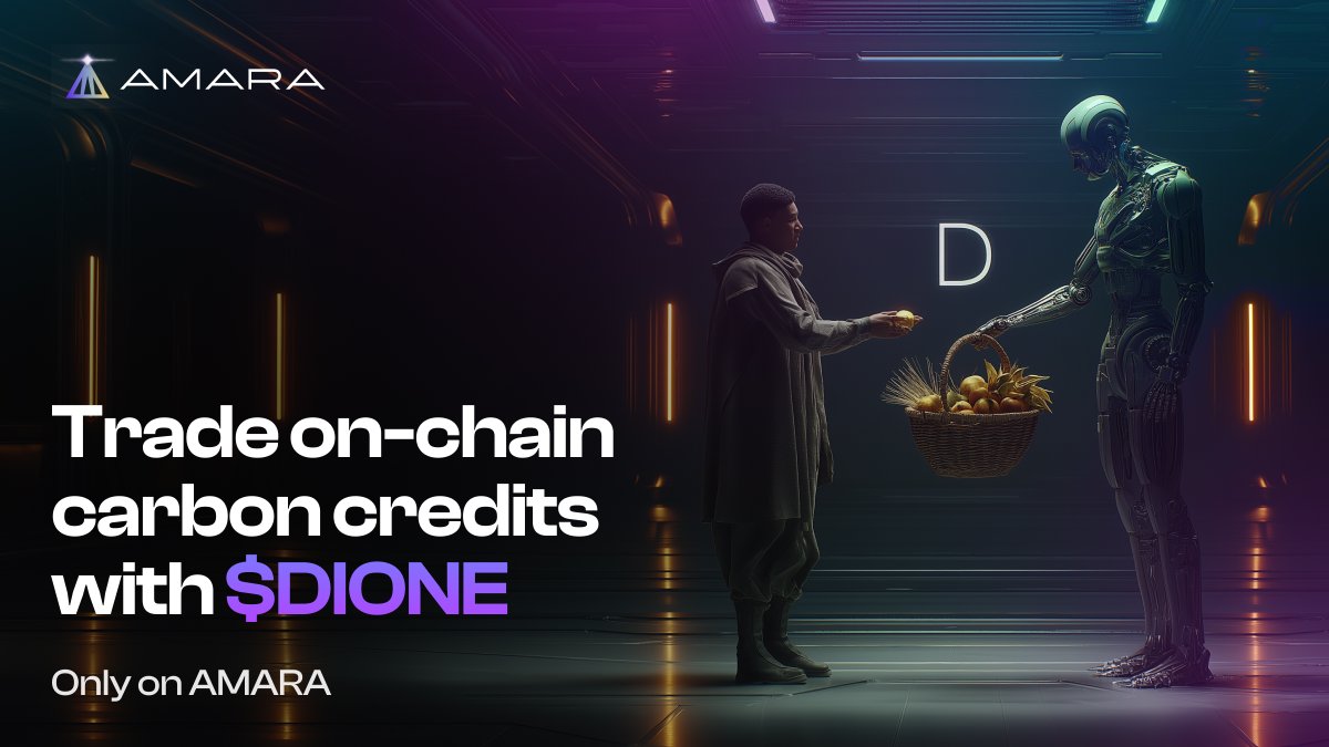 AmaraeXchange (@amaraexchange) on Twitter photo Amara is bringing the long term vision of <a href="/DioneProtocol/">Dione Protocol</a> to life.
Now trade native perpetuals directly with carbon credit pairs directly on Amara. Amara is bringing the long term vision of <a href="/DioneProtocol/">Dione Protocol</a> to life.
Now trade native perpetuals directly with carbon credit pairs directly on Amara.