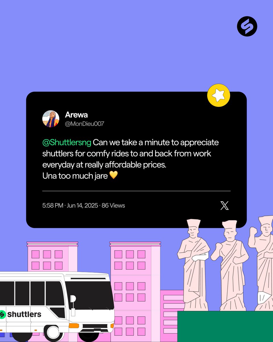 Reviews like this keep us going. Welcome to the Soft Life!💚

#Shuttlers