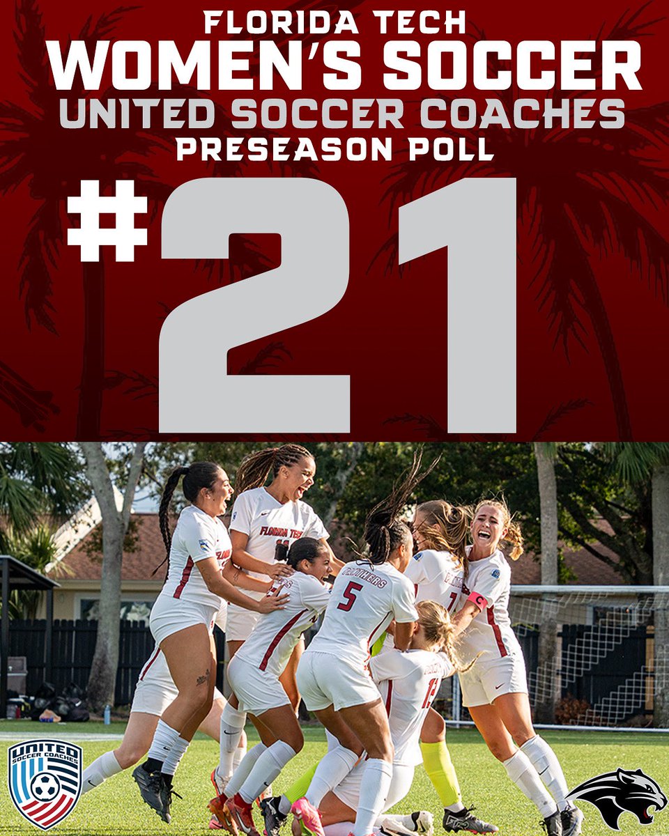 ⚽️𝓤𝓢𝓒 𝓟𝓻𝓮𝓼𝓮𝓪𝓼𝓸𝓷 𝓡𝓪𝓷𝓴𝓲𝓷𝓰𝓼⚽️

Panthers tabbed 2️⃣1️⃣st in the United Soccer Coaches Preseason Poll💪

2025 season just round the corner!!

📰 shorturl.at/grICO

#GoPanthers | #TechBuilt