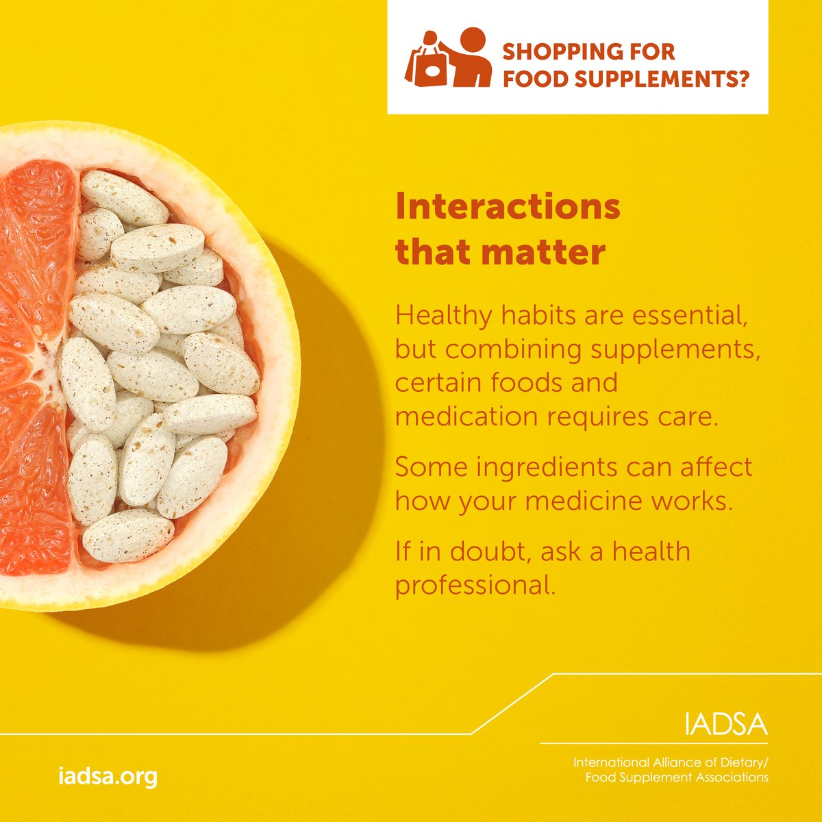Tips for smart shopping!

#IADSA #SmartSupplementShopping