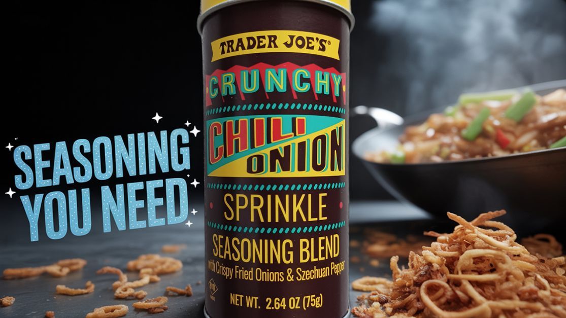 What's Good at Trader Joe's? (@whatsgoodattjs) on Twitter photo Sprinkle, sprinkle little jar
How delectable you are 
We love #TraderJoes Crunchy Chili Onion Sprinkle Seasoning Blend: whatsgoodattraderjoes.com/2025/08/trader… #kosher #spice Sprinkle, sprinkle little jar
How delectable you are 
We love #TraderJoes Crunchy Chili Onion Sprinkle Seasoning Blend: whatsgoodattraderjoes.com/2025/08/trader… #kosher #spice