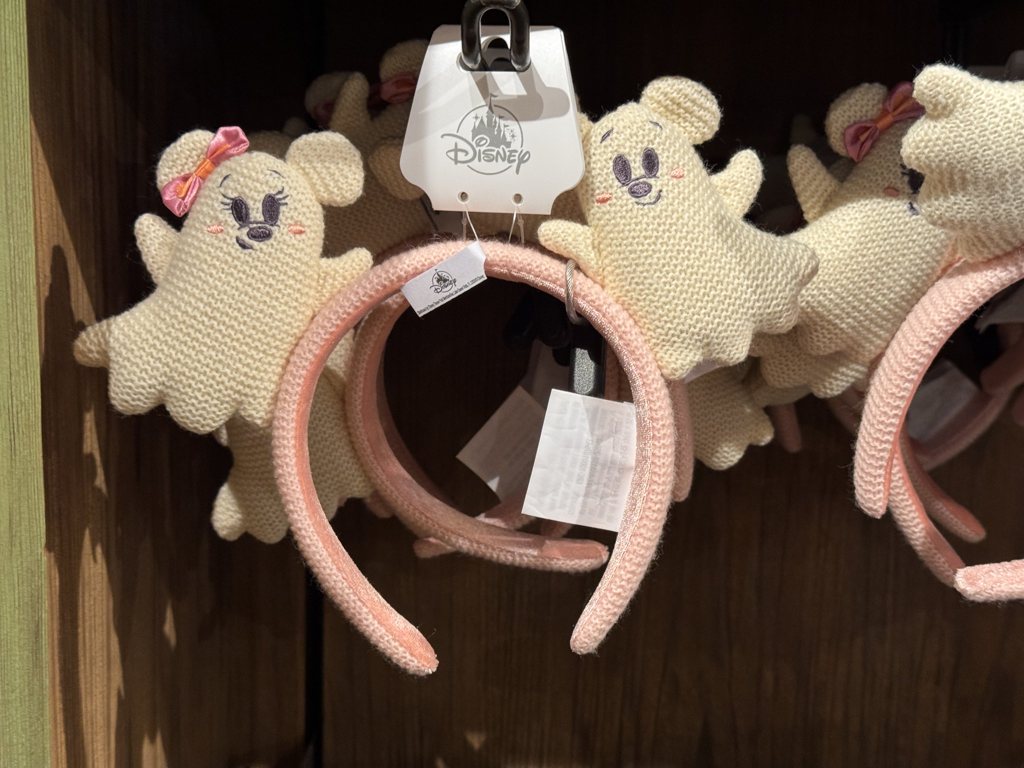 ★ Disney ★暗闇で光る ミニー ゴースト カチューシャ ☆ Disney ☆暗闇で光る ミニー ゴースト カチューシャ (Disney