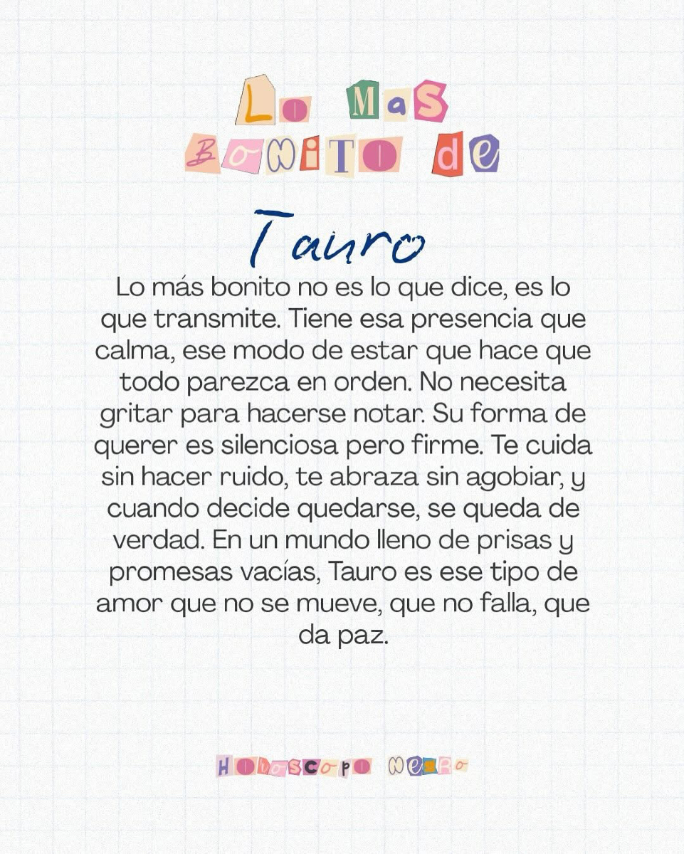 Gracias, Tauro ✨🦋