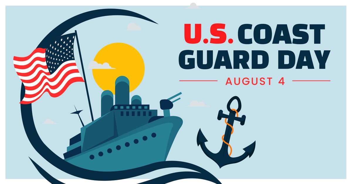 On this day 235 years ago, the United States Coast Guard was formed. We thank the Coast Guard for standing ready to protect our shores and waterways and for all the sacrifices they make in the name of our safety. Their selflessness does not go unnoticed.
