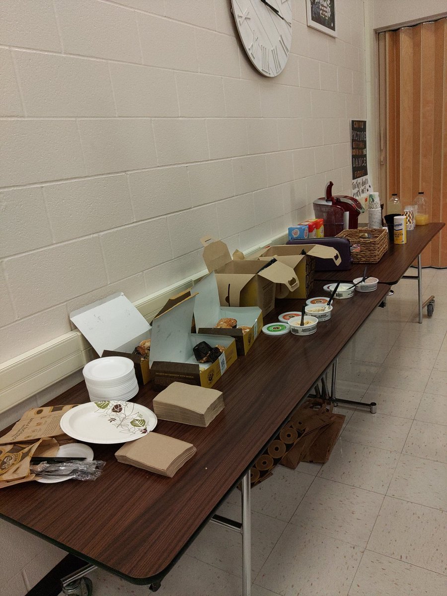 We're so happy that our staff has returned! Einstein Bagels=yum