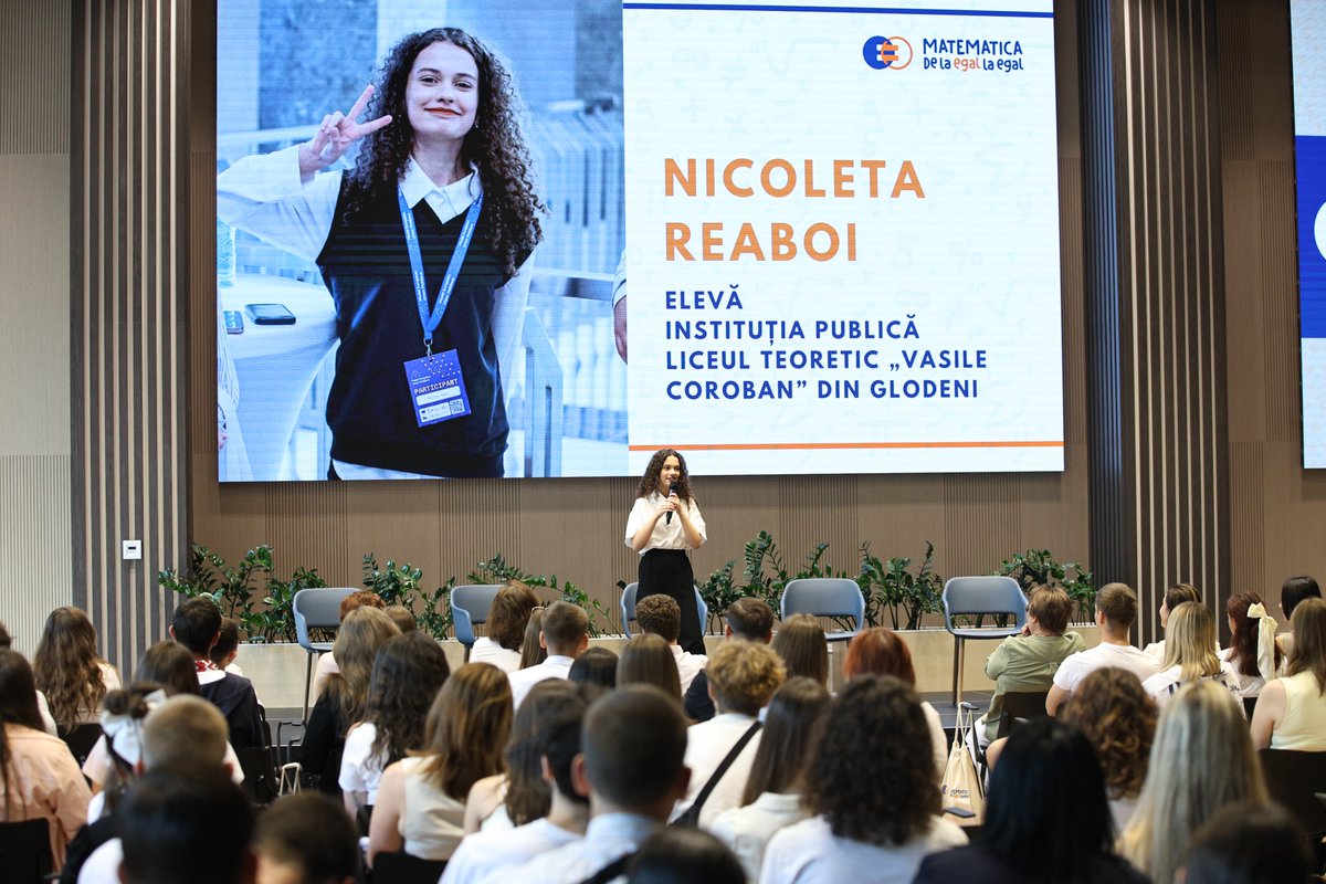 UNICEF Moldova 🇲🇩 (@unicefmoldova) on Twitter photo 🔢 Today we celebrated the conclusion of the “Peer-to-Peer Mathematics” campaign, a powerful example of pupils’ engagement. Over 600 high schoolers volunteered to help 9th graders with math.
“When young people become mentors, we redefine success,” shared <a href="/DamajMaha/">Maha Damaj</a>. 🔢 Today we celebrated the conclusion of the “Peer-to-Peer Mathematics” campaign, a powerful example of pupils’ engagement. Over 600 high schoolers volunteered to help 9th graders with math.
“When young people become mentors, we redefine success,” shared <a href="/DamajMaha/">Maha Damaj</a>.