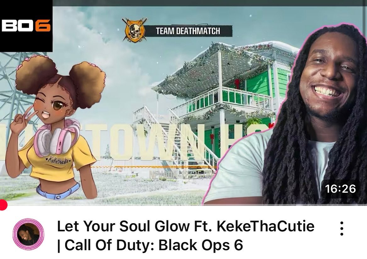 Let Your Soul Glow Ft. KekeThaCutie | Call Of Duty: Black Ops 6

#CallOfDuty #BlackOps6 #Bahamas 

youtu.be/HS9Tj3ry3R4?si…