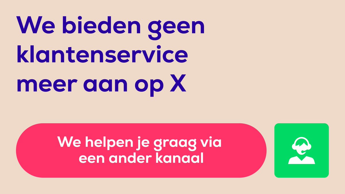 transavia's tweet image. We bieden geen support meer via X, maar we staan nog steeds voor je klaar! Heb je een vraag of hulp nodig? Neem gerust contact op via één van onze andere kanalen: transavia.com/service/nl-nl/… Bedankt voor je begrip!