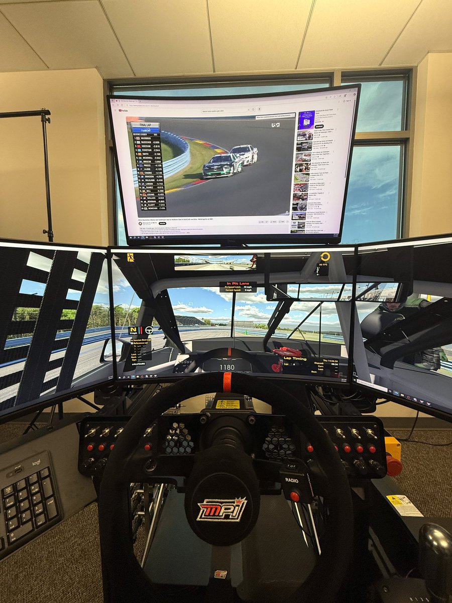getting some practice laps in <a href="/WGI/">Watkins Glen International</a>