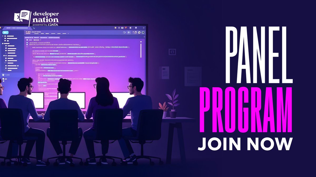 Hey devs! 👋 Want to help improve the tools you use AND get rewarded?

Join the Developer Nation Panel today!

💡 Share your thoughts on the latest dev trends
🌎 Be part of a global tech-savvy community
🎉 Earn gift cards and more

Your opinion = real impact. Let’s do this!