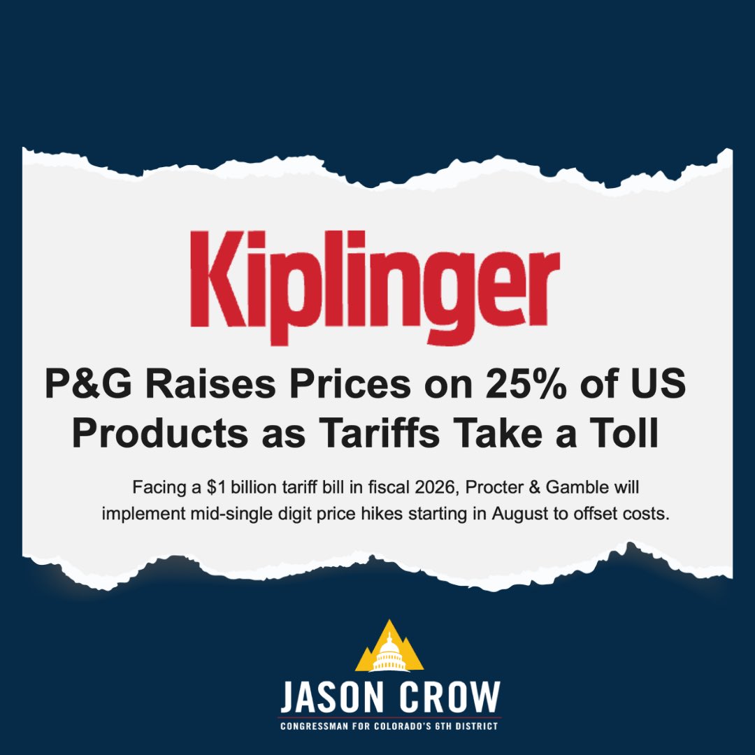Trump’s tariffs = you pay more at the store.

From the car you drive to the cleaning products you use, the President's policies are making life more difficult.