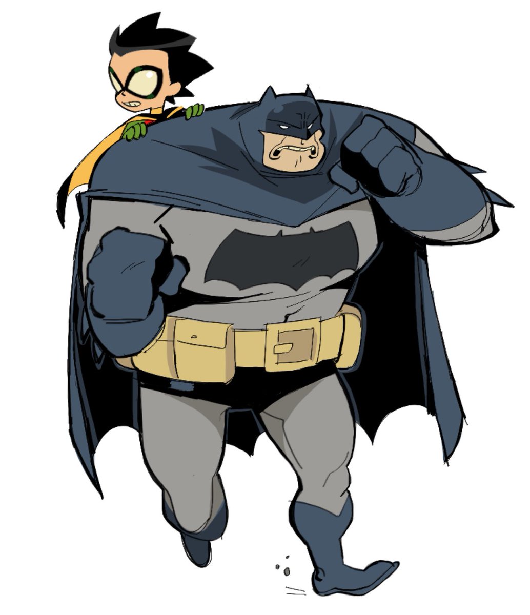 imagining a Bananza-like batman game where robin just clings to his back like Pauline
